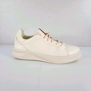 OSSLUE Mens Sneaker Classic Leather Shoe Size 8.5
